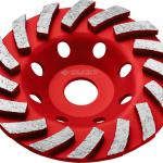 Чашка алмазная зачистная  ЗУБР Турбо d 125 мм, Мастер 33378-125
