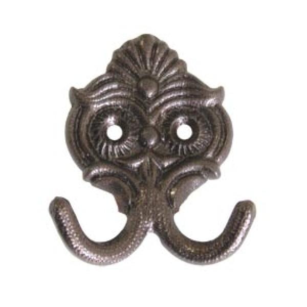 Крючок 2-х рожковый К1 “слон” (медь)Е805